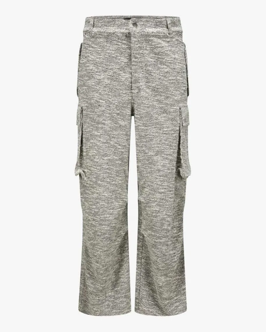 Strick-Cargohose aus Baumwolle