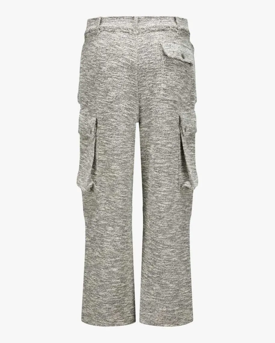 Strick-Cargohose aus Baumwolle
