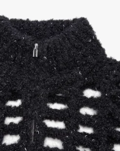 Strickjacke aus Alpakawoll-Mix