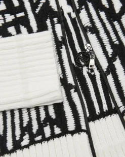 Strickjacke aus Baumwoll-Schurwoll-Mix