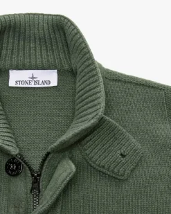 Strickjacke aus Schurwoll-Mix