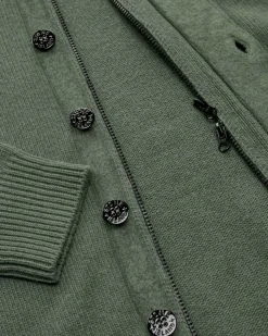 Strickjacke aus Schurwoll-Mix