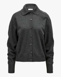 Strickjacke aus Schurwoll-Mix