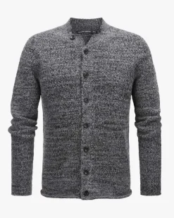 Strickjacke aus Schurwoll-Mix