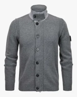 Strickjacke aus Schurwoll-Mix