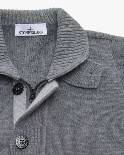 Strickjacke aus Schurwoll-Mix