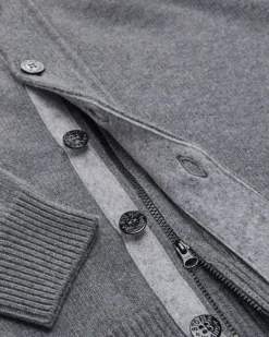 Strickjacke aus Schurwoll-Mix