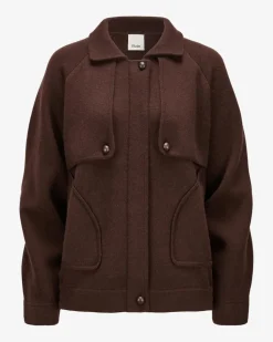 Strickjacke aus Schurwolle und Cashmere