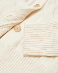 Strickjacke aus Wolle und Cashmere