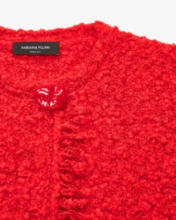 Strickjacke aus Woll-Mix