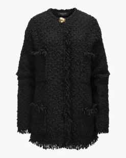 Strickjacke aus Woll-Mix