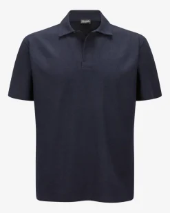 Strick-Poloshirt