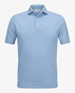 Strick-Poloshirt