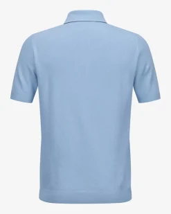 Strick-Poloshirt
