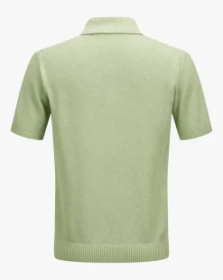 Strick-Poloshirt