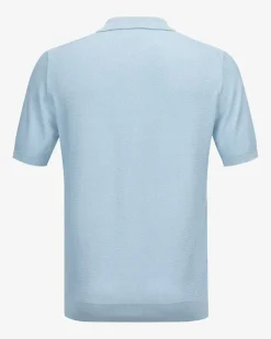 Strick-Poloshirt