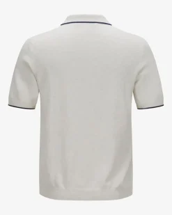 Strick-Poloshirt