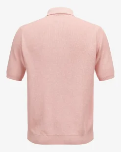 Strick-Poloshirt