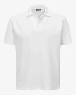 Strick-Poloshirt