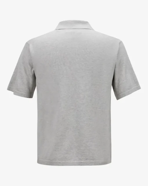 Strick-Poloshirt