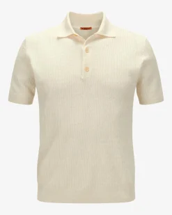 Strick-Poloshirt