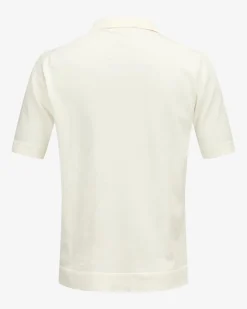 Strick-Poloshirt