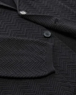 Stricksakko aus Baumwolle