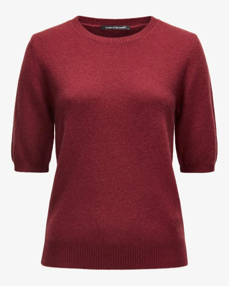 Strickshirt aus Wolle und Cashmere