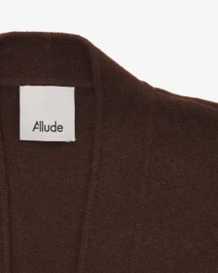 Strickweste aus Schurwolle und Cashmere