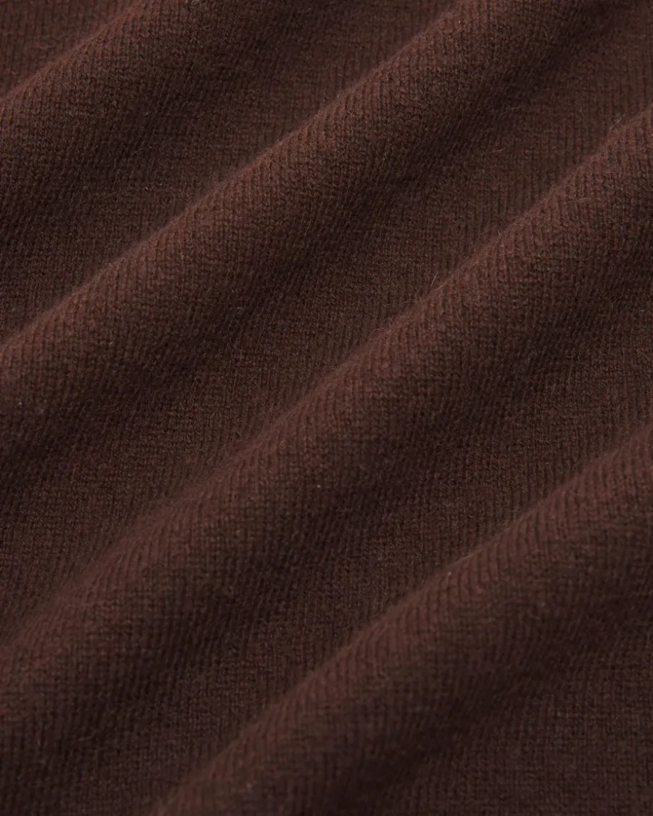 Strickweste aus Schurwolle und Cashmere