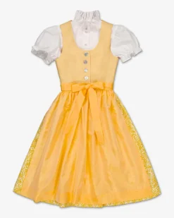 Susanne Dirndl mit Bluse und Schürze
