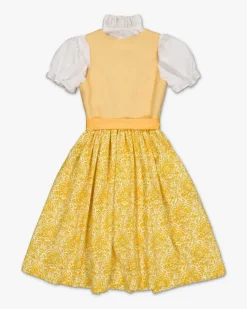 Susanne Dirndl mit Bluse und Schürze