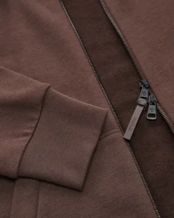 Sweatjacke aus Baumwolle und Cashmere