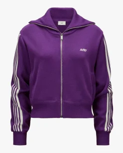 Sweat-Strickjacke