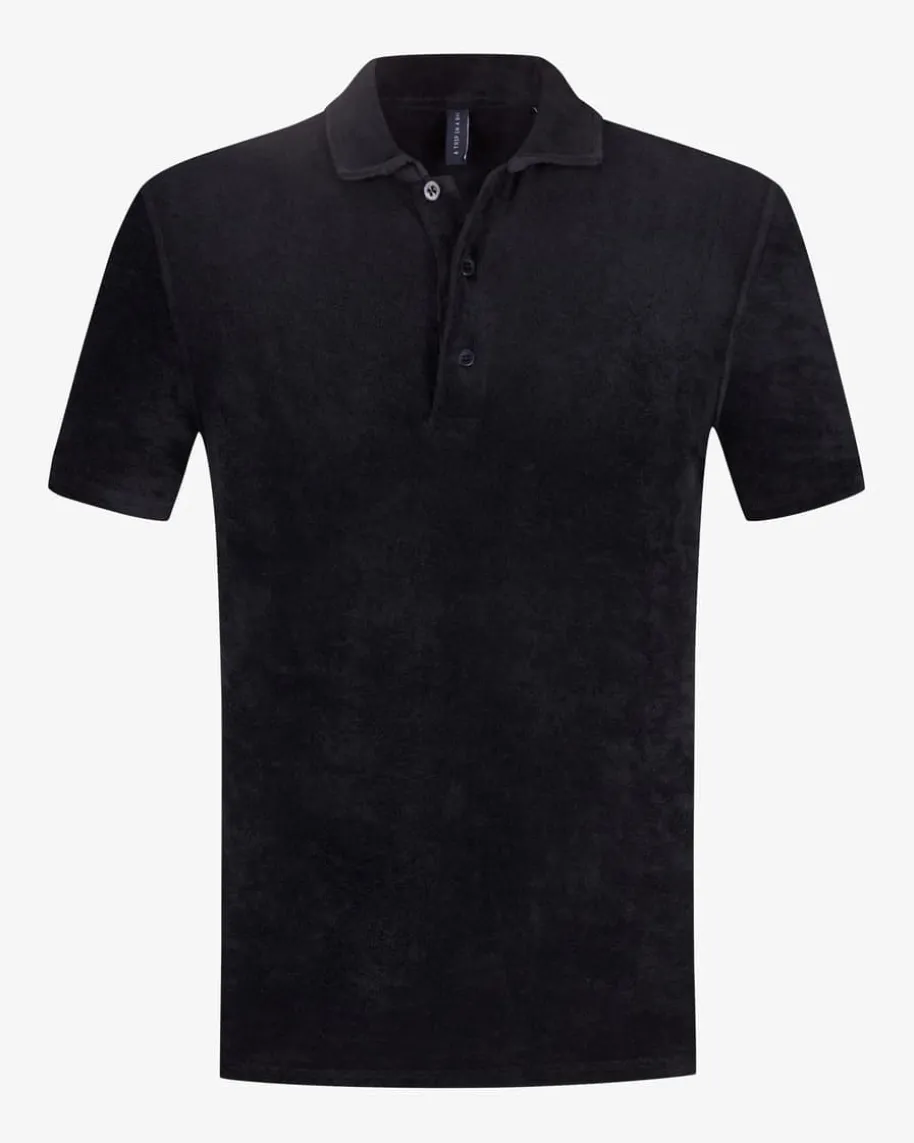 Terry Frottee Polo-Shirt