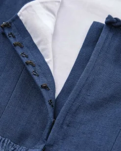 Theresa Dirndl lang mit Seidenschürze