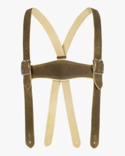 Trachten-Hosenträger aus Ziegenleder