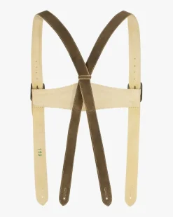 Trachten-Hosenträger aus Ziegenleder