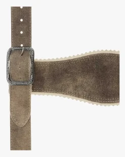 Trachten-Hosenträger aus Ziegenleder