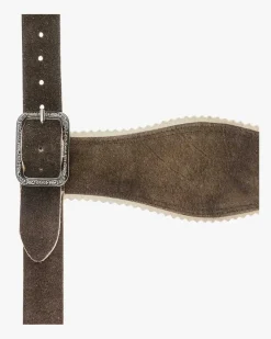 Trachten-Hosenträger aus Ziegenleder