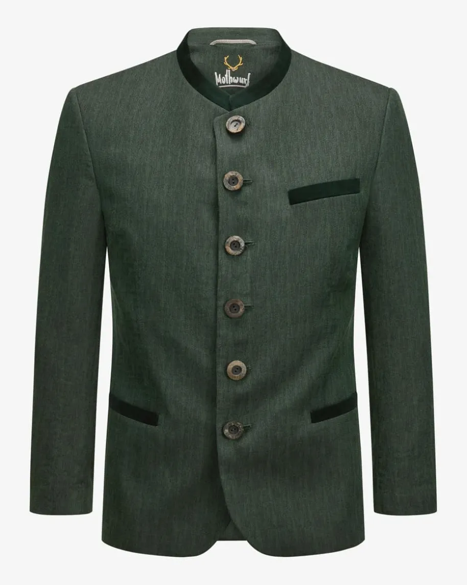 Trachtenjanker aus Baumwoll-Mix