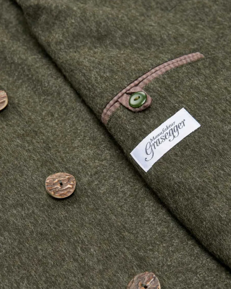 Trachtenjanker aus Schurwolle