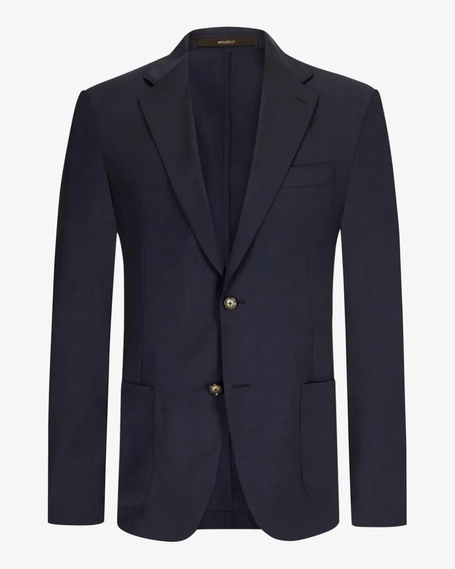 Travel Sakko Shaped Fit aus Wolle