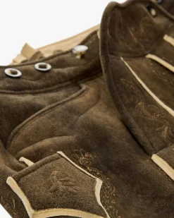 Uffing Lederhose aus Hirschleder