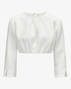 Una Leinen-Dirndlbluse