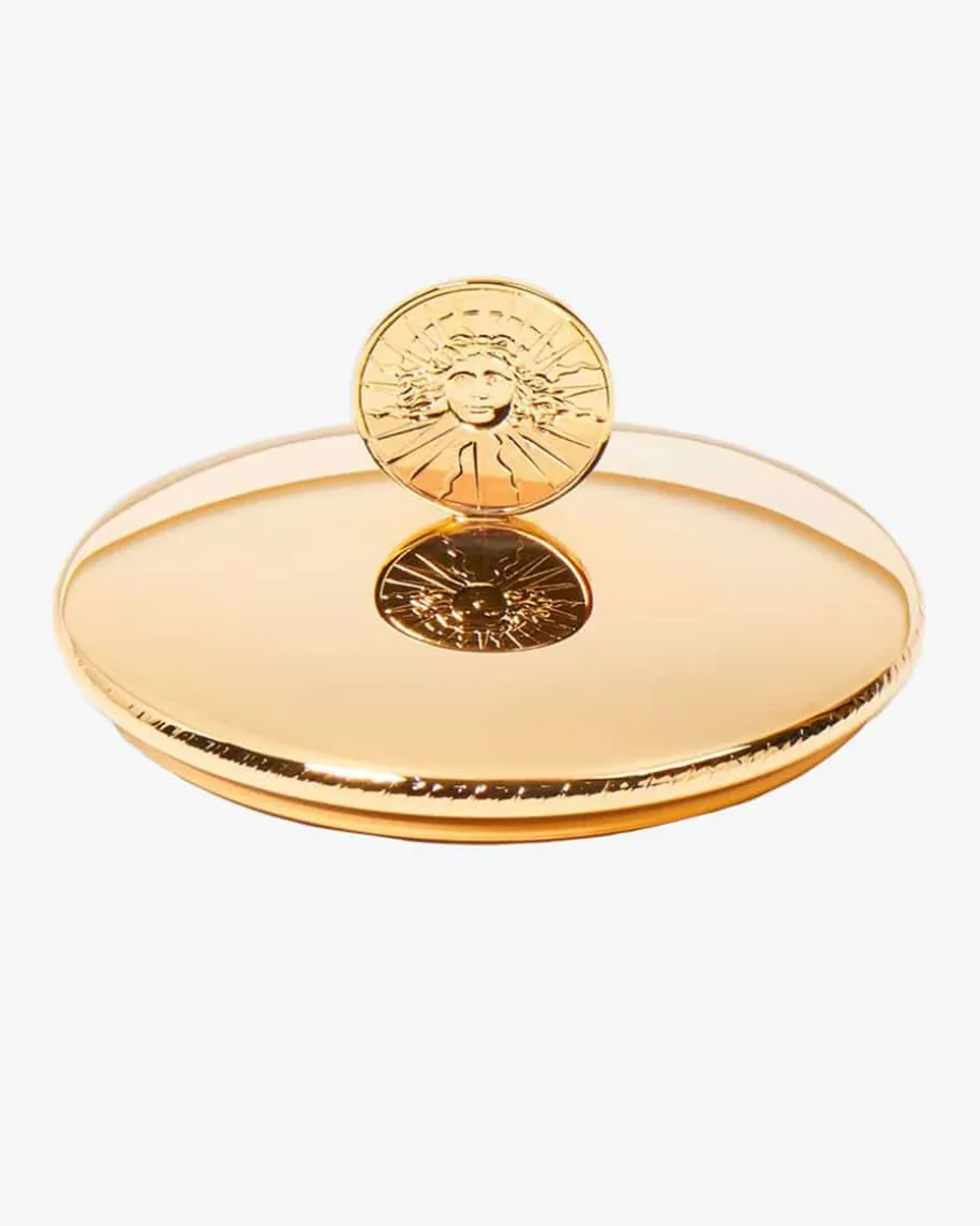 Vergoldeter Kerzendeckel