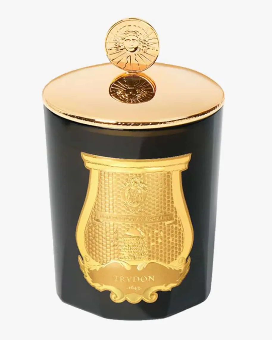 Vergoldeter Kerzendeckel