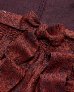 Vreni Dirndl lang mit Leinenschürze