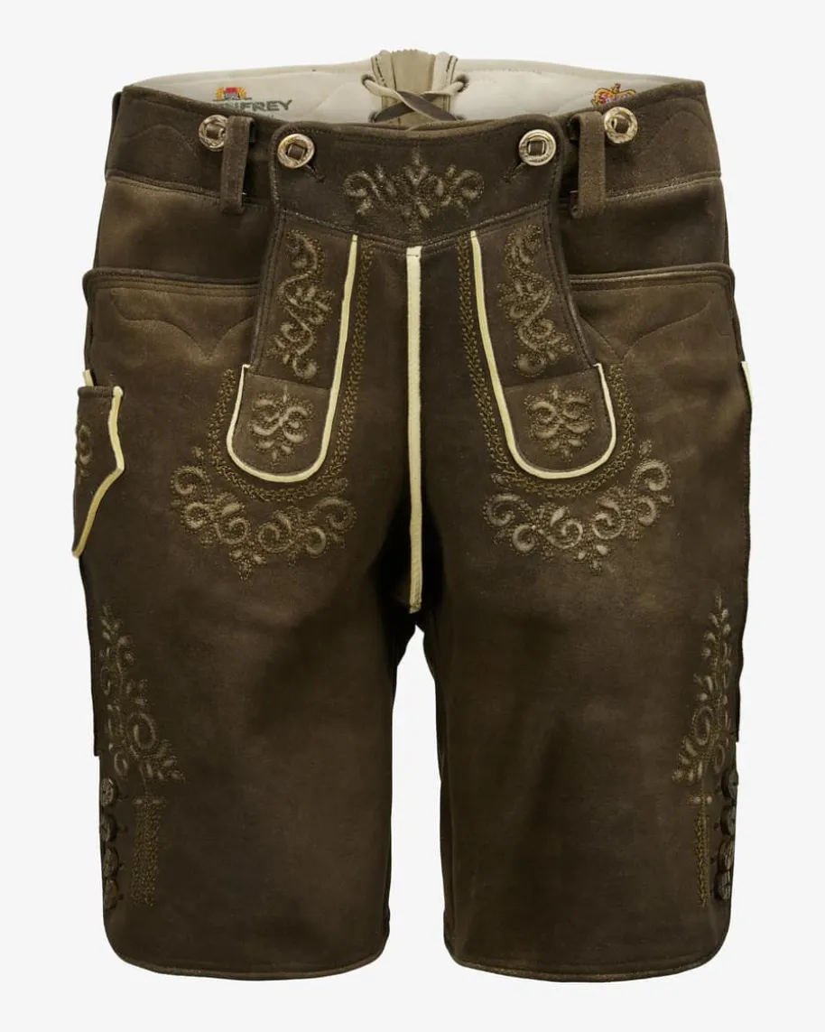 Weitenfels Lederhose aus sämisch gegerbtem Ziegenleder