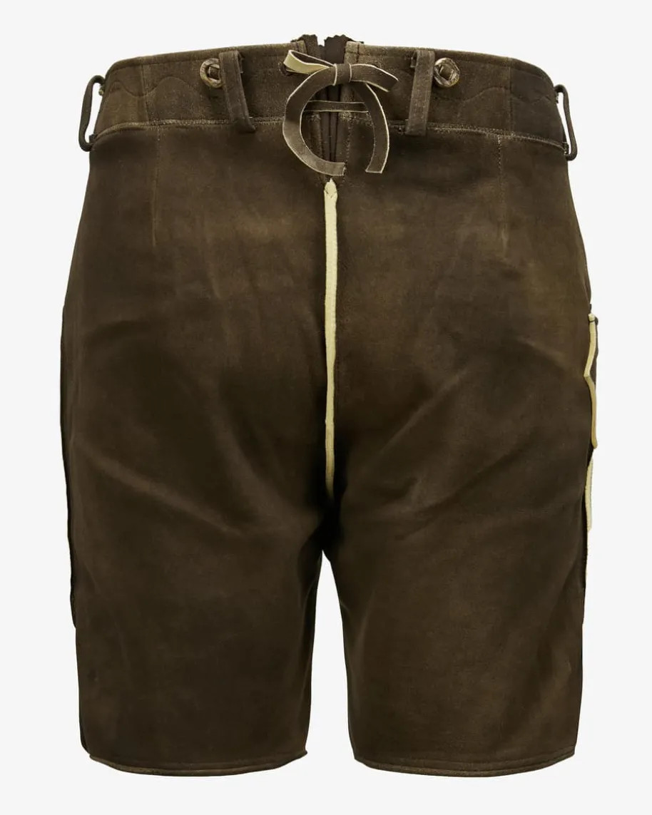 Weitenfels Lederhose aus sämisch gegerbtem Ziegenleder